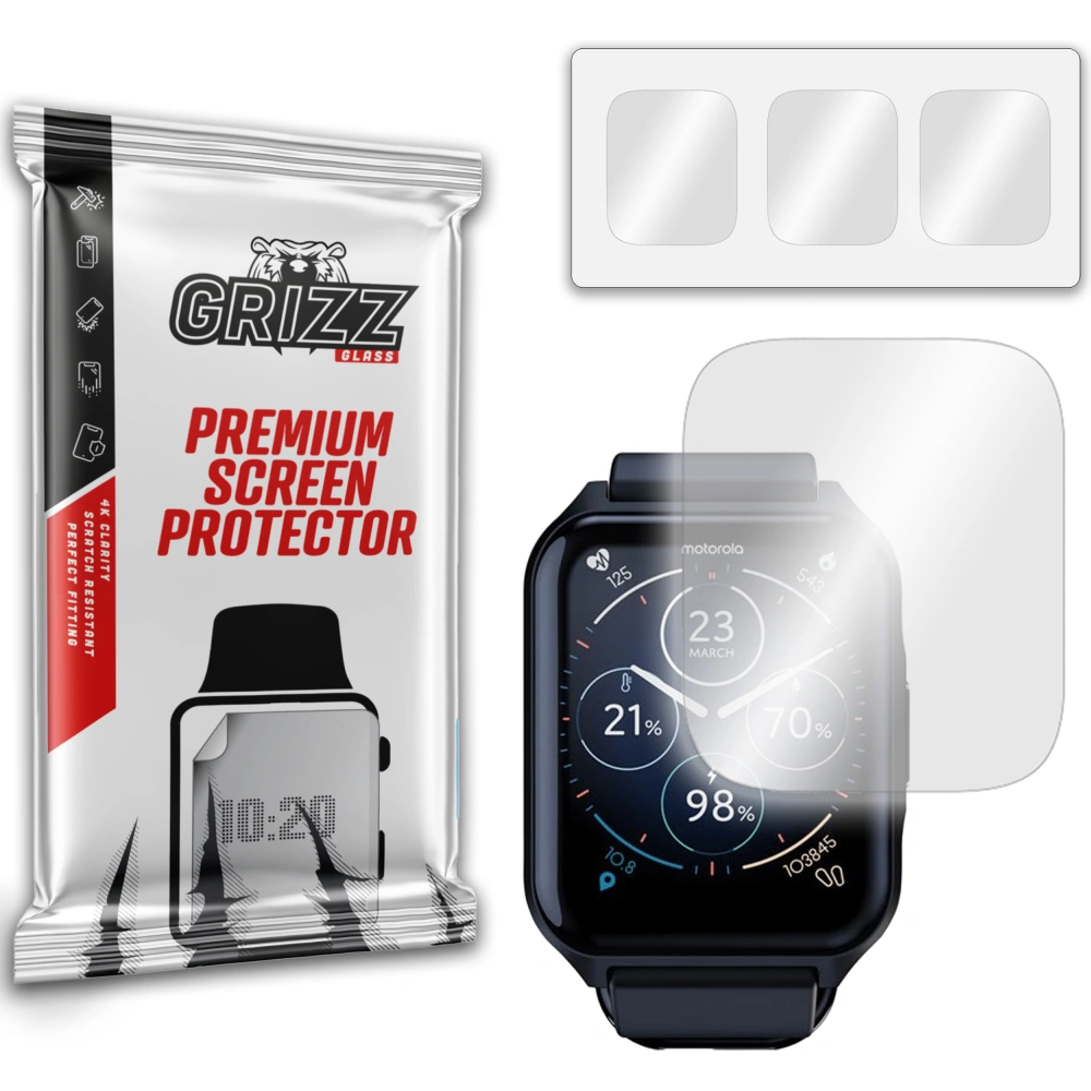 Folia hydrożelowa GrizzGlass Hydrofilm do Motorola Moto Watch 70