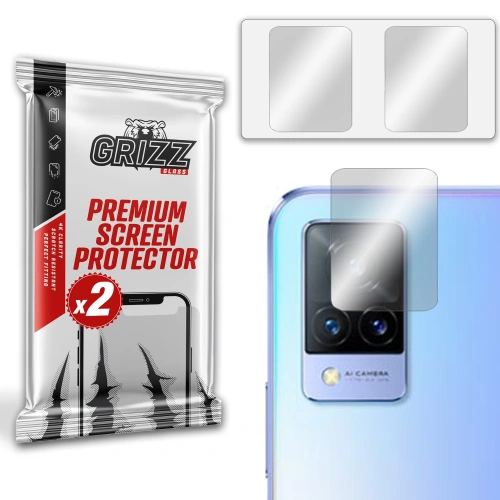 Buy GrizzGlass HybridGlass Camera Vivo V21s - GRZ3871 - {ean13} - Home Screen Store Europe
