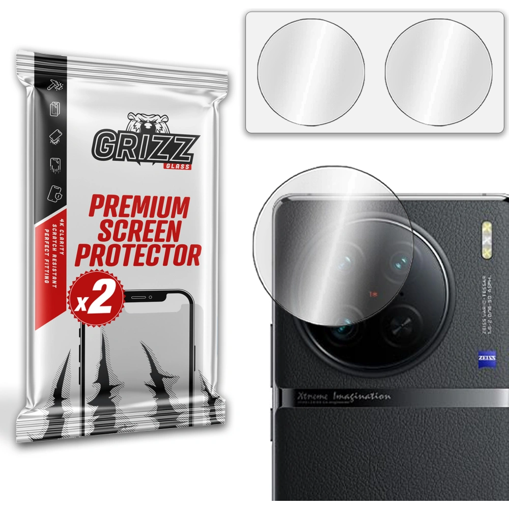 Szkło na aparat GrizzGlass HybridGlass Camera do Vivo X90 Pro
