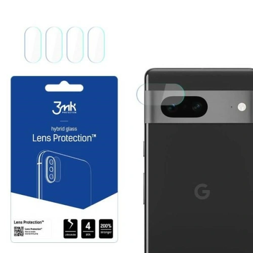 Kup Hibrid de sticlă pentru obiectivul aparatului 3MK Lens Protect Google Pixel 7 [4 PACK] - 3MK4300 - {ean13} - Sklep Home Screen