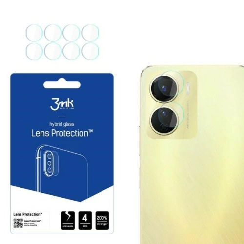 Kup Sticlă hibridă pentru obiectivul aparatului 3MK Lens Protect Vivo Y16 [4 PACK] - 3MK4308 - {ean13} - Sklep Home Screen