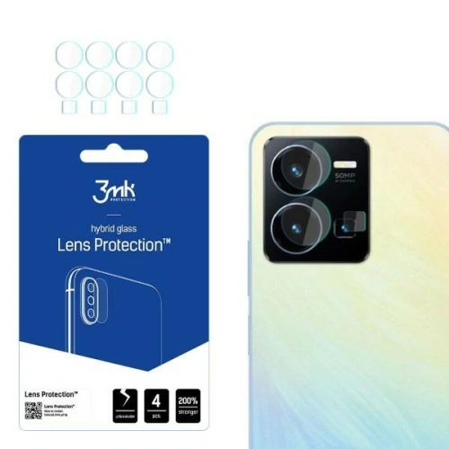 Kup Hibrid üveg a fényképezőgép objektívhez 3MK Lens Protect Vivo Y22s [4 PACK] - 3MK4309 - {ean13} - Sklep Home Screen