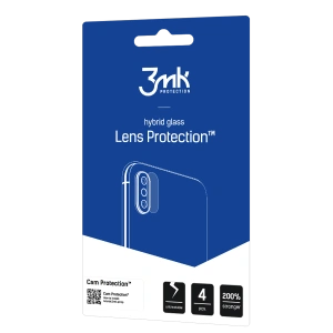 Szkło hybrydowe na obiektyw aparatu 3MK Lens Protection Vivo Y35 4G [4 PACK]