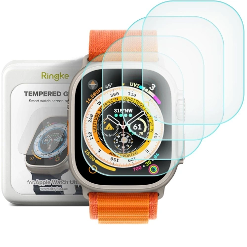 Kup Sticlă temperată Ringke ID Glass Apple Watch Ultra 49mm Clar [4 PACK] - RGK1726 - {ean13} - Sklep Home Screen