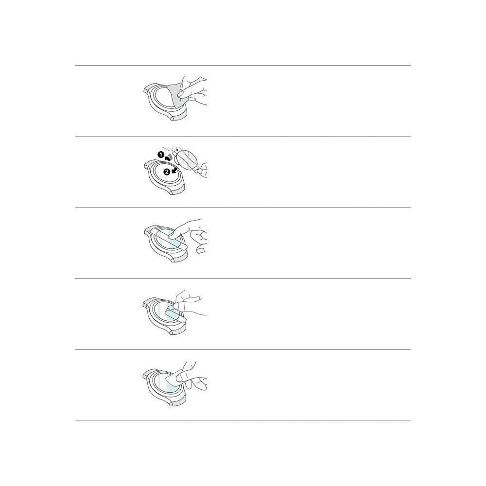 Szkło hartowane Ringke ID Glass Apple Watch Ultra 1 / 2 / 3 49mm Clear [4 PACK]