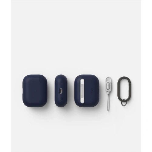 Kup Etui Ringke Silicone Apple AirPods Pro 2/1 Midnight Blue - RGK1728 - {ean13} - Sklep Home Screen