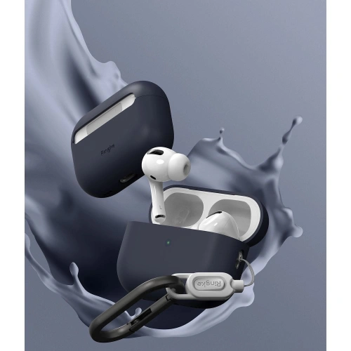 Kup Etui Ringke Silicone Apple AirPods Pro 2/1 Midnight Blue - RGK1728 - {ean13} - Sklep Home Screen