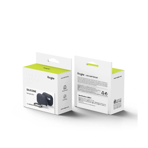 Kup Case Ringke Silikon Apple AirPods Pro 2/1 Mitternachtsblau - RGK1728 - {ean13} - Sklep Home Screen