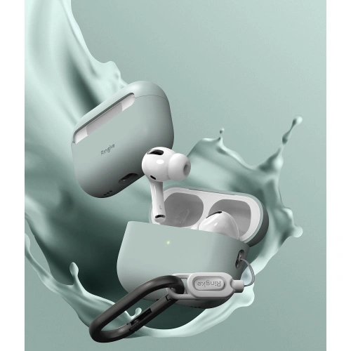 Kup Etui Ringke Silicone Apple AirPods Pro 2/1 Seafoam - RGK1729 - {ean13} - Sklep Home Screen