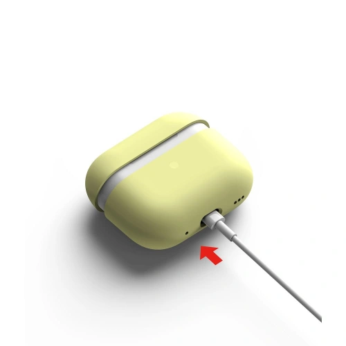 Kup Etui Ringke Silicone Apple AirPods Pro 2/1 Mellow Yellow - RGK1730 - {ean13} - Sklep Home Screen