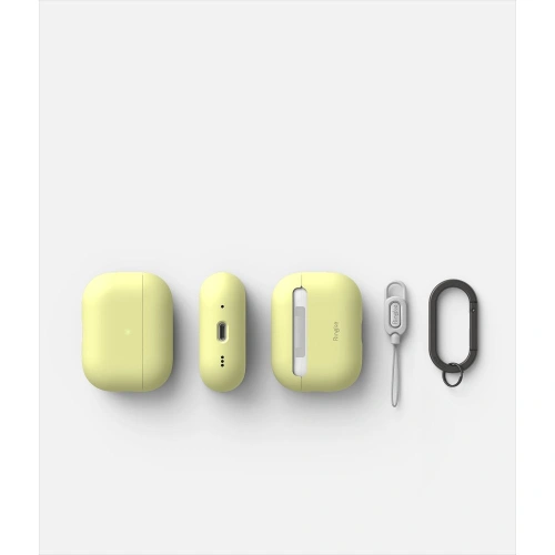 Kup Etui Ringke Silicone Apple AirPods Pro 2/1 Mellow Yellow - RGK1730 - {ean13} - Sklep Home Screen