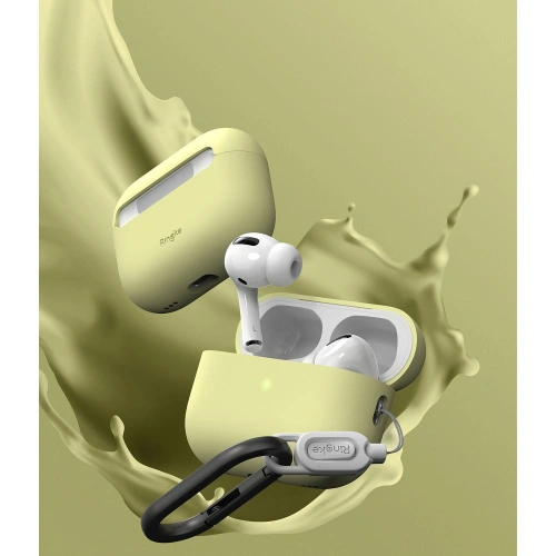Kup Etui Ringke Silicone Apple AirPods Pro 2/1 Mellow Yellow - RGK1730 - {ean13} - Sklep Home Screen