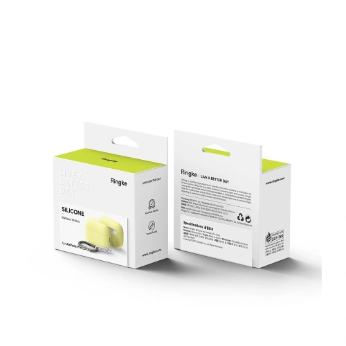 Buy Ringke Silicone Apple AirPods Pro 2/1 Mellow Yellow - RGK1730 - {ean13} - Home Screen Store Europe
