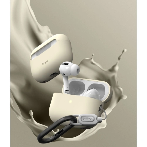 Kup Etui Ringke Silicon pentru Apple AirPods Pro 2/1 Crem - RGK1731 - {ean13} - Sklep Home Screen