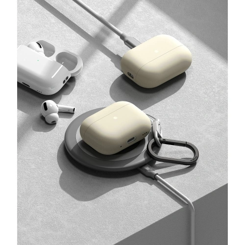 Kup Etui Ringke Silicon pentru Apple AirPods Pro 2/1 Crem - RGK1731 - {ean13} - Sklep Home Screen
