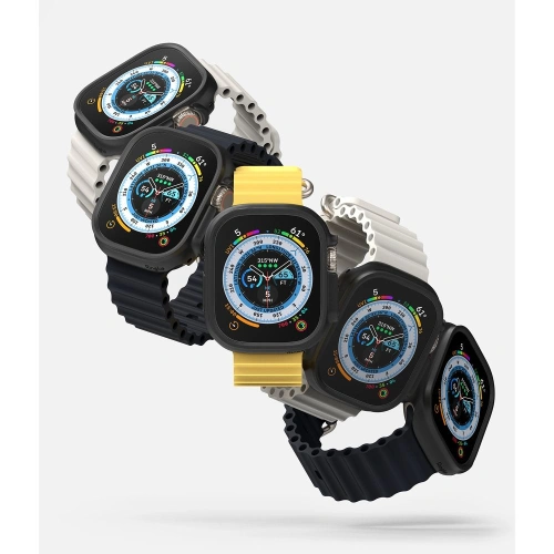 Kup Case Ringke Slim Apple Watch Ultra 49mm Klar & Matt Schwarz [2 PACK] - RGK1732 - {ean13} - Sklep Home Screen