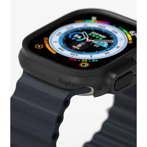Buy Case Ringke Slim Apple Watch Ultra 49mm Clear & Matte Black [2 PACK] - RGK1732 - {ean13} - Home Screen Store Europe