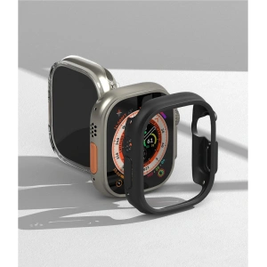 Kup Case Ringke Slim Apple Watch Ultra 49mm Klar & Matt Schwarz [2 PACK] - RGK1732 - {ean13} - Sklep Home Screen