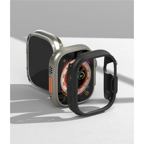 Buy Case Ringke Slim Apple Watch Ultra 49mm Clear & Matte Black [2 PACK] - RGK1732 - {ean13} - Home Screen Store Europe