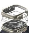 Case Ringke Slim Apple Watch Ultra 49mm Clear & Titanium Grey [2 PACK]