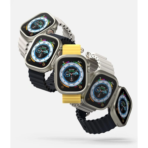 Kup Case Ringke Slim Apple Watch Ultra 49mm Clear & Titanium Grey [2 PACK] - RGK1733 - {ean13} - Sklep Home Screen