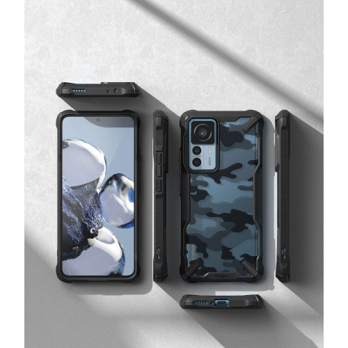 Buy Ringke Fusion-X Design Xiaomi 12T/12T Pro Camo Black - RGK1735 - {ean13} - Home Screen Store Europe