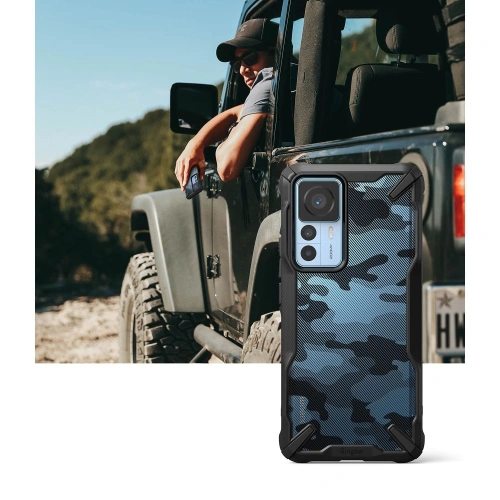 Buy Ringke Fusion-X Design Xiaomi 12T/12T Pro Camo Black - RGK1735 - {ean13} - Home Screen Store Europe