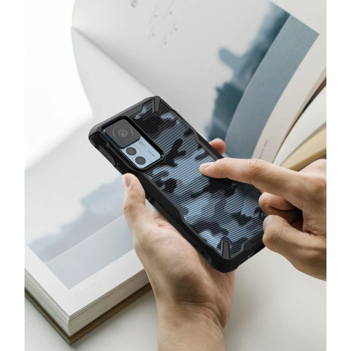 Buy Ringke Fusion-X Design Xiaomi 12T/12T Pro Camo Black - RGK1735 - {ean13} - Home Screen Store Europe