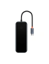 Hub 7in1 Baseus AcmeJoy Series USB-C to 2xUSB 3.0 + HDMI + USB 2.0 + USB-C PD + SD/TF (gray)