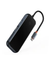 Kup Hub 7in1 Baseus AcmeJoy Serie USB-C zu 2xUSB 3.0 + HDMI + USB 2.0 + USB-C PD + SD/TF (grau) - BSU3708 - {ean13} - Sklep Home Screen