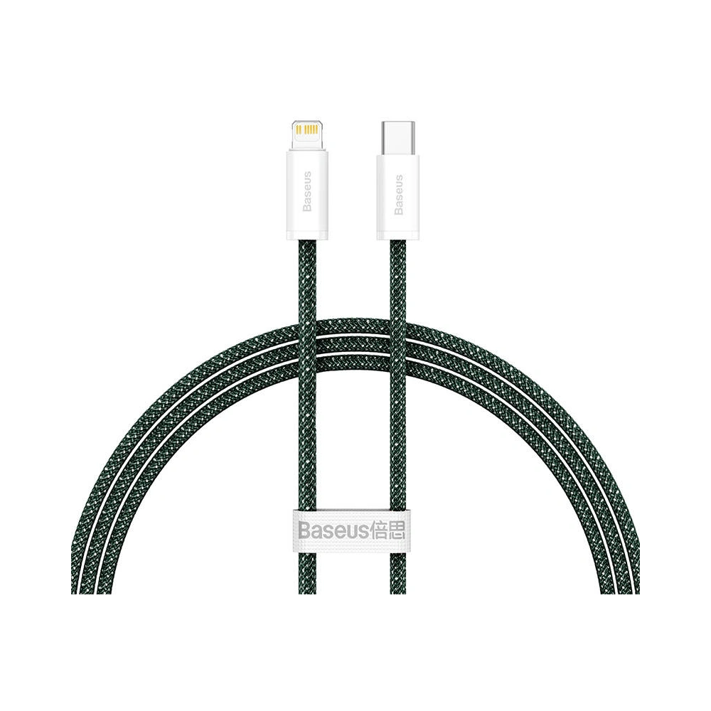 Kabel Baseus Dynamic 2 Series USB-C/Lightning 20W 1m (zielony)