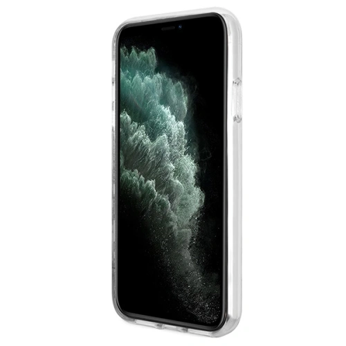 Kup Zestaw Guess tok + vezeték nélküli töltő GUBPN61H4EACSK Apple iPhone 11 fekete/black kemény tok 4G Print MagSafe - GUE2279 - {ean13} - Sklep Home Screen