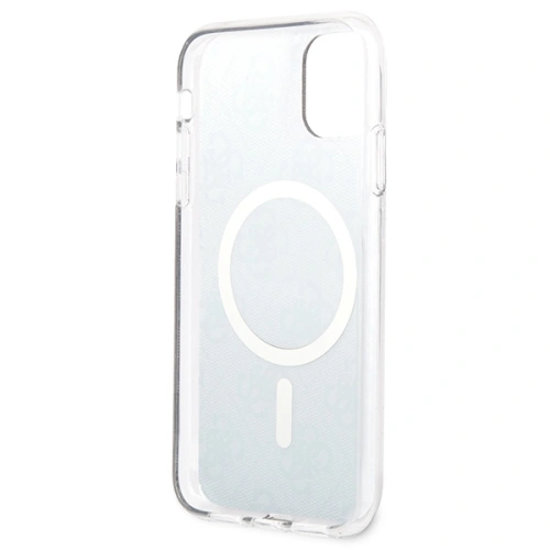 Kup Zestaw Guess tok + vezeték nélküli töltő GUBPN61H4EACSK Apple iPhone 11 fekete/black kemény tok 4G Print MagSafe - GUE2279 - {ean13} - Sklep Home Screen