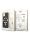 Kup Zestaw Guess tok + vezeték nélküli töltő GUBPN61H4EACSK Apple iPhone 11 fekete/black kemény tok 4G Print MagSafe - GUE2279 - {ean13} - Sklep Home Screen