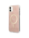 Kup Set Guess etui + încărcător wireless GUBPN61H4EACSP Apple iPhone 11 roz/roz hard case 4G Print MagSafe - GUE2280 - {ean13} - Sklep Home Screen