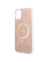 Kup Set Guess etui + încărcător wireless GUBPN61H4EACSP Apple iPhone 11 roz/roz hard case 4G Print MagSafe - GUE2280 - {ean13} - Sklep Home Screen