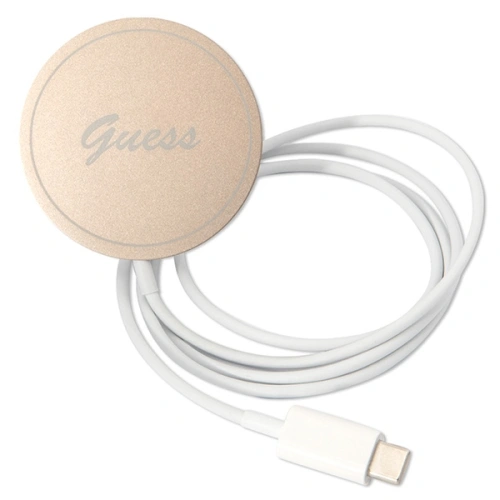 Kup Set Guess etui + încărcător wireless GUBPN61H4EACSP Apple iPhone 11 roz/roz hard case 4G Print MagSafe - GUE2280 - {ean13} - Sklep Home Screen