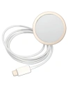 Buy Guess GUBPN61H4EACSP Case + Wireless Charger Apple iPhone 11 pink hard case 4G Print MagSafe - GUE2280 - {ean13} - Home Screen Store Europe