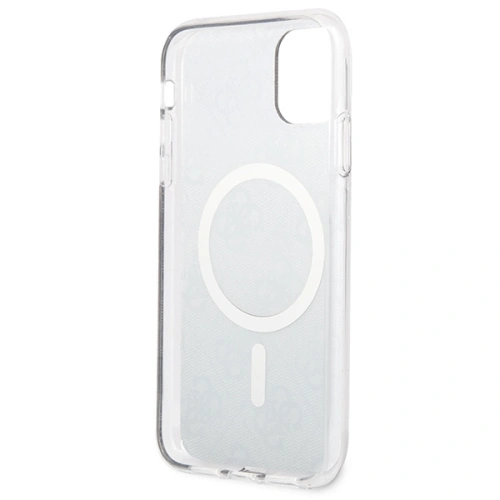 Kup Sada Guess pouzdro + bezdrátová nabíječka GUBPN61H4EACSW Apple iPhone 11 hnědý/brown tvrdý obal 4G Print MagSafe - GUE2281 - {ean13} - Sklep Home Screen