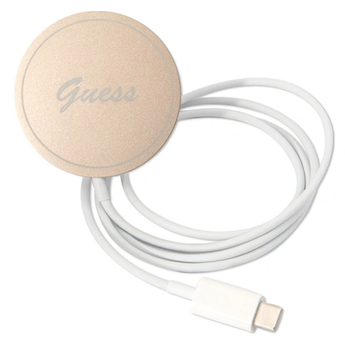 Kup Sada Guess pouzdro + bezdrátová nabíječka GUBPN61H4EACSW Apple iPhone 11 hnědý/brown tvrdý obal 4G Print MagSafe - GUE2281 - {ean13} - Sklep Home Screen