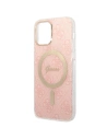 Kup Zestaw Guess etui + ładowarka bezprzewodowa GUBPP12MH4EACSP Apple iPhone 12/12 Pro różowy/pink hard case 4G Print MagSafe - GUE2283 - {ean13} - Sklep Home Screen