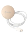 Buy Guess GUBPP12MH4EACSP Case + Wireless Charger Apple iPhone 12/12 Pro pink hard case 4G Print MagSafe - GUE2283 - {ean13} - Home Screen Store Europe