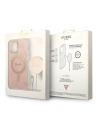 Kup Zestaw Guess etui + ładowarka bezprzewodowa GUBPP12MH4EACSP Apple iPhone 12/12 Pro różowy/pink hard case 4G Print MagSafe - GUE2283 - {ean13} - Sklep Home Screen