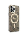 Kup Set Guess husă + încărcător wireless GUBPP13LH4EACSW Apple iPhone 13 Pro maro/brown hard case 4G Print MagSafe - GUE2287 - {ean13} - Sklep Home Screen