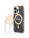 Kup Sada Guess pouzdro + bezdrátová nabíječka GUBPP13XH4EACSK Apple iPhone 13 Pro Max černé/black hard case 4G Print MagSafe - GUE2288 - {ean13} - Sklep Home Screen
