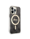 Kup Sada Guess pouzdro + bezdrátová nabíječka GUBPP13XH4EACSK Apple iPhone 13 Pro Max černé/black hard case 4G Print MagSafe - GUE2288 - {ean13} - Sklep Home Screen