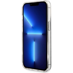Kup Zestaw Guess tok + vezeték nélküli töltő GUBPP13XH4EACSK Apple iPhone 13 Pro Max fekete/black hard case 4G Print MagSafe - GUE2288 - {ean13} - Sklep Home Screen