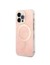 Buy Guess GUBPP13XH4EACSP Case + Wireless Charger Apple iPhone 13 Pro Max pink hard case 4G Print MagSafe - GUE2289 - {ean13} - Home Screen Store Europe