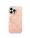Buy Guess GUBPP13XH4EACSP Case + Wireless Charger Apple iPhone 13 Pro Max pink hard case 4G Print MagSafe - GUE2289 - {ean13} - Home Screen Store Europe