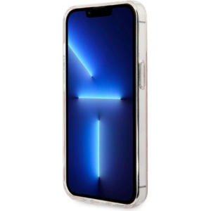Kup Zestaw Guess tok + vezeték nélküli töltő GUBPP13XH4EACSP Apple iPhone 13 Pro Max rózsaszín/pink kemény tok 4G Print MagSafe - GUE2289 - {ean13} - Sklep Home Screen